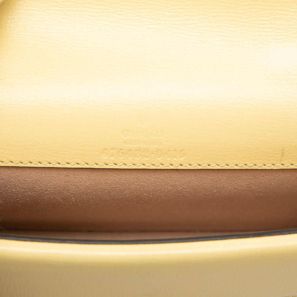 Pre-Loved Gucci Mini Tricolor Leather Dionysus Crossbody - Picture 5 of 6